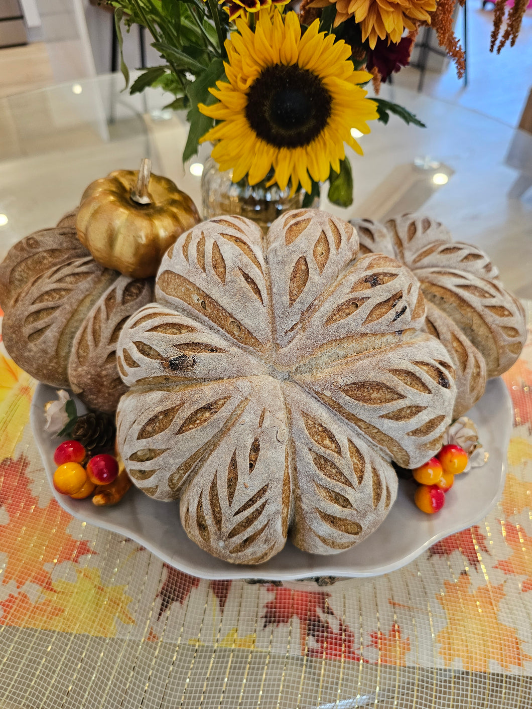 Pumpkin Cranberry Sourdough